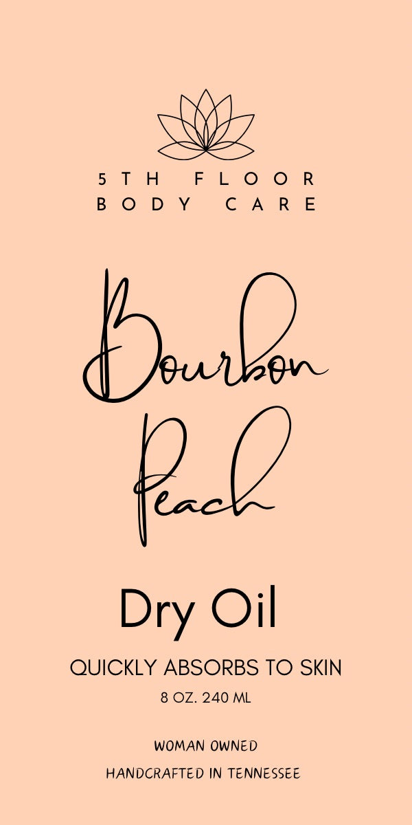 Bourbon Peach Dry Oil